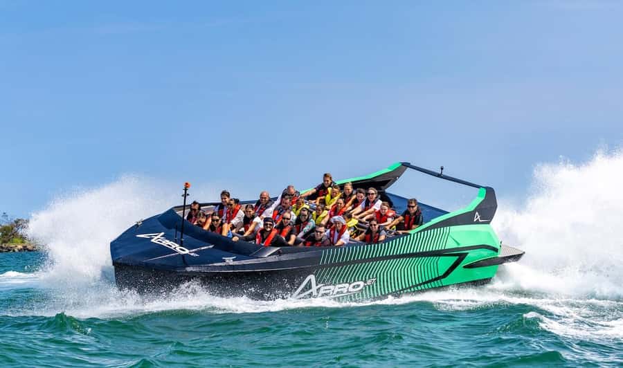 Gold Coast: 360-Degree High-Speed Jet Boat Adventure - Gold Coast views between the spins