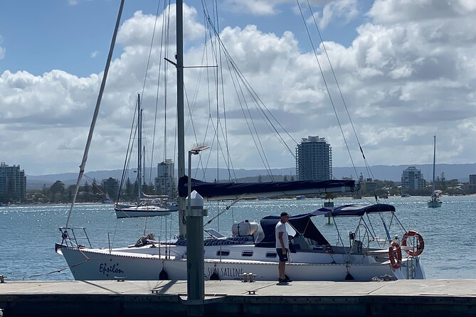 Gold Coast Breakfast Sailing Cruise with snacks & bubbles - A small crew and a personal feel
