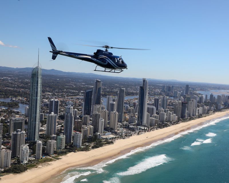 Gold Coast: Coastal City Scenic Helicopter Flight - Crossing the Broadwater and Main Beach