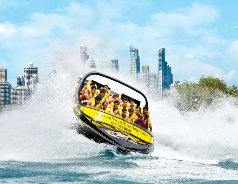Gold Coast: Extreme Jet Boat Blast Ride - The first high-speed run