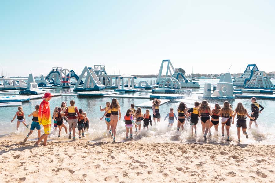 Gold Coast: GC Aqua Park Session in Broadwater Parklands - What happens during a 50-minute session