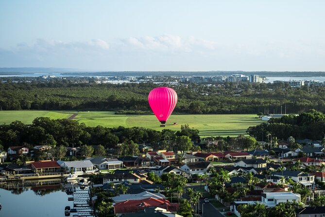Gold Coast Hot Air Balloon Flight - A sunrise view before the Gold Coast stirs