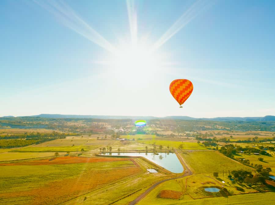Gold Coast: Hot Air Balloon Flight and Vineyard Breakfast - From hotel pickup to the launch field