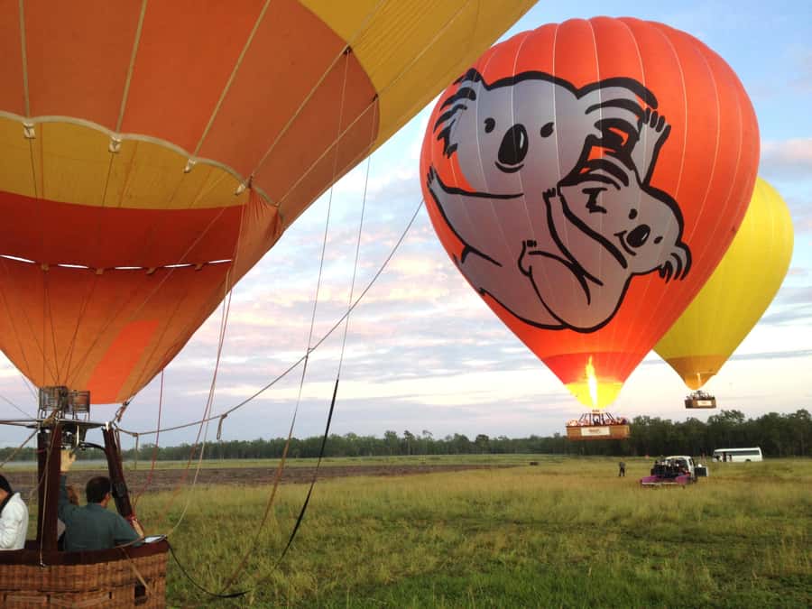 Gold Coast: Hot Air Balloon Flight, Sparkling Wine & Photos - Landing, bubbles, and the photo package