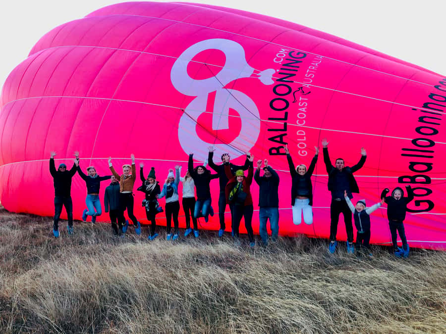 Gold Coast: Hot Air Balloon Flight with Buffet Breakfast - Boarding through the walk-in basket