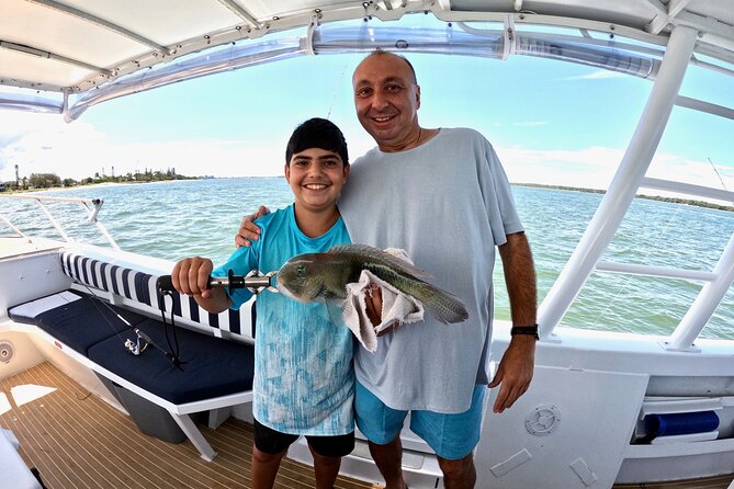 Gold Coast's Broadwater Private Calm Water Fishing - How the weather policy affects your plans