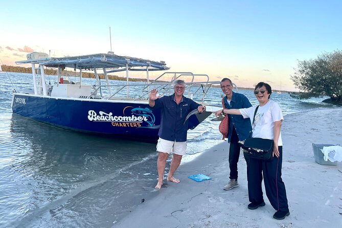 Gold Coast's Broadwater Private Calm Water Fishing - What happens aboard Beachcomber