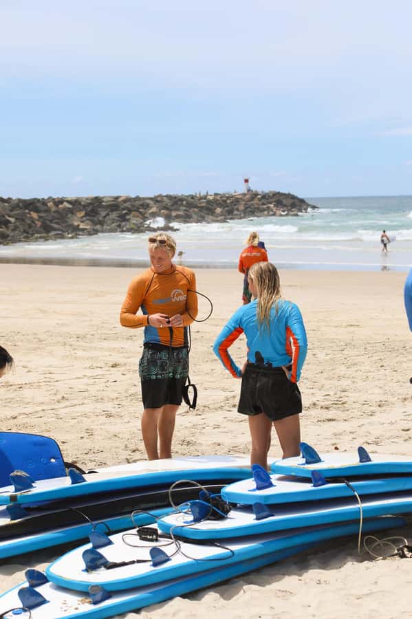 Gold Coast's Favourite Learn to Surf Lesson (Ages 13+) - The water session: catching your first wave