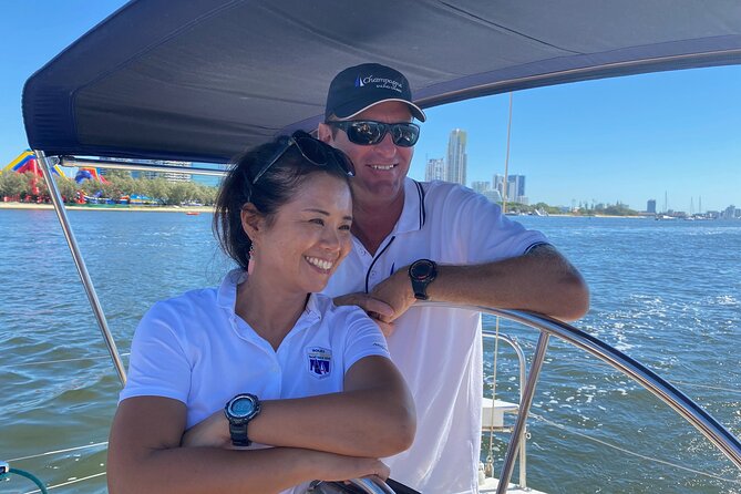 Gold Coast Sailing Cruise with sparkling wine & nibbles platter - Sparkling wine, soft drinks, and the snack platter