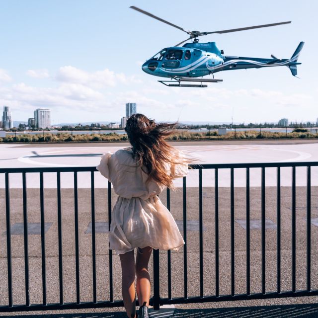 Gold Coast: Sea World and Broadwater Scenic Helicopter Tour - Taking off from the Sea World terminal
