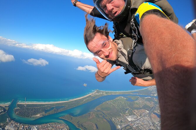 Gold Coast Tandem Skydive - Weather, weight, and timing details