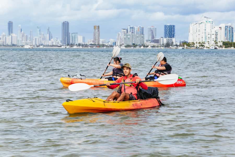 Gold Coast: Wave Break Island Kayaking & Snorkeling tour - Snorkelling beside a rocky reef