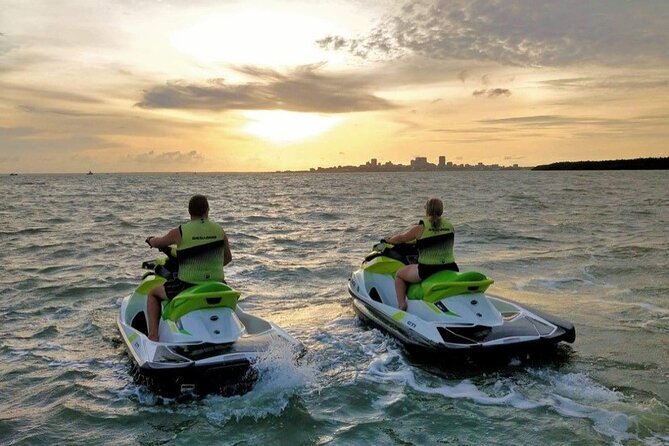 Golden Eye Sunset Jet Skiing in Darwin - Watching the sun drop over Darwin Harbour