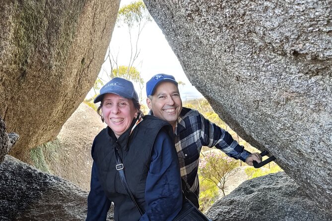 Granite Skywalk Porongurups - The Granite Skywalk and its six-metre ladder