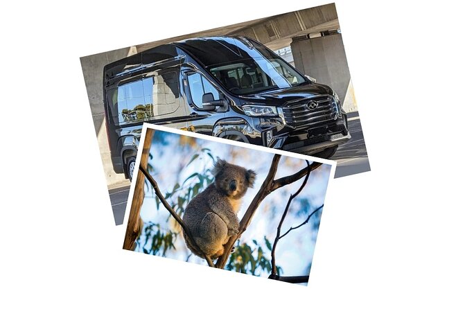 Great Ocean Road Tour Reverse –SML GRP-DLUX Mini Bus Hotel Pickup - Early coffee country around Colac