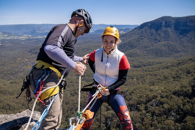 Half-Day Abseiling Adventure in Blue Mountains National Park - The 30-metre overhanging finale