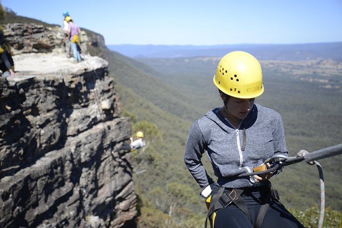 Half-Day Abseiling Adventure in Blue Mountains National Park - The Blue Mountains scenery between each descent