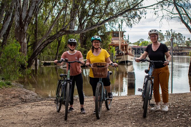 Half Day E-Bike Hire Echuca - Starting on Murray Esplanade