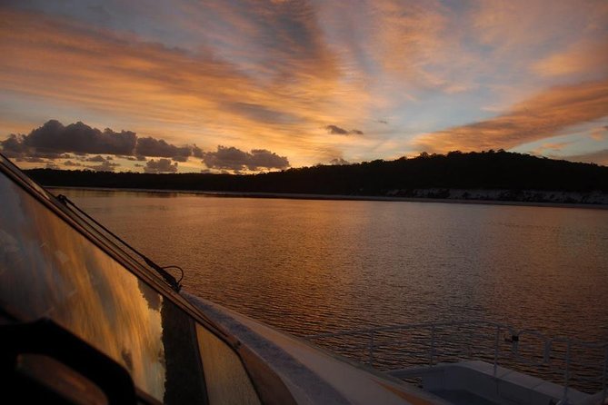 Hervey Bay Sunset Cruise - Outdoor views, indoor shelter, and the weather question