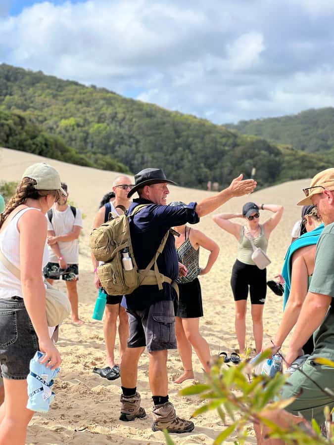 Hervey Bay to K'gari/Fraser Island 3-Day Tour (Beach House) - Maheno, Lake Wabby, and Champagne Pools