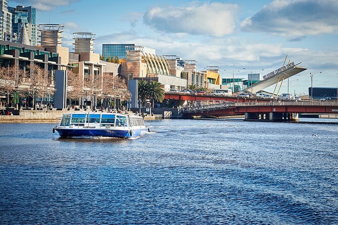 Highlights of Melbourne Cruise - The upriver trip to the MCG and Botanic Gardens