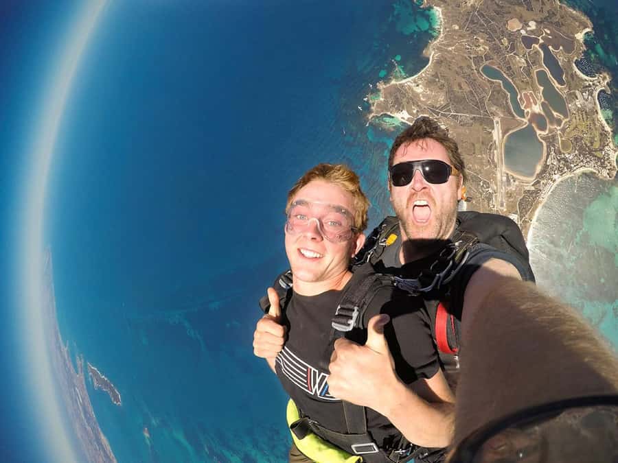 Hillary's Harbour: Rottnest Island Skydive and Ferry Package - Instructors, Comfort, and First-Time Nerves
