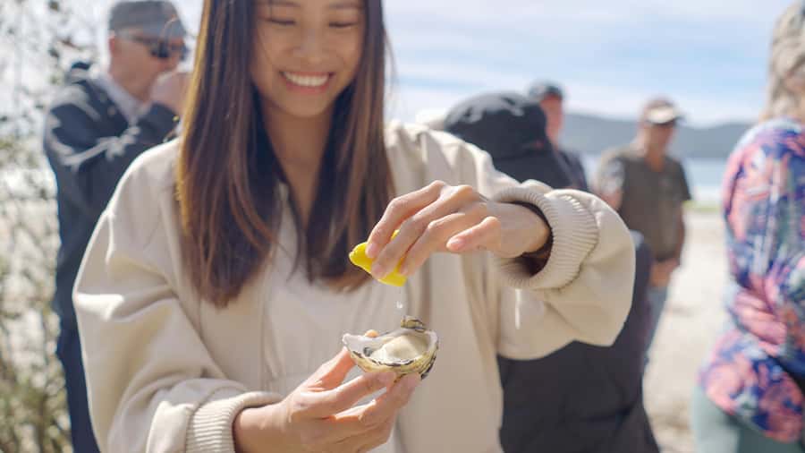 Hobart: Bruny Island Food, Sightseeing & Lighthouse Day Tour - Adventure Bay and the search for a white wallaby