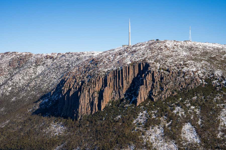 Hobart: Kunanyi/Mt Wellington Hop-on Hop-off Bus Pass - The climb through Wellington Park