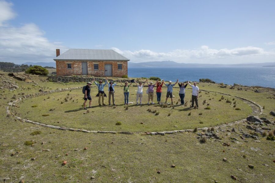 Hobart: Maria Island National Park Active Full-Day Tour - Painted Cliffs: colour, sandstone, and tide pools