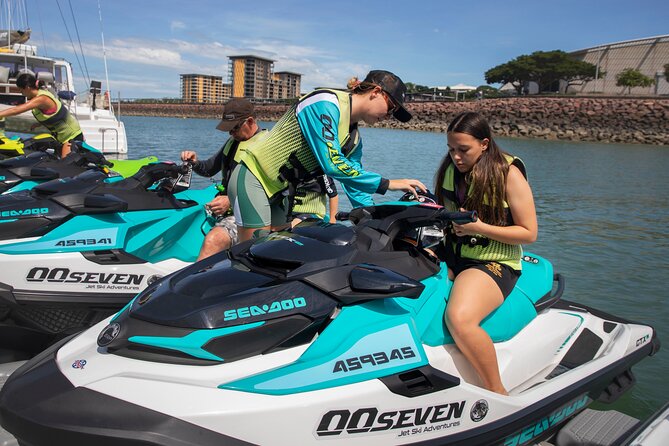 Honey Ryder Sunrise Jet Skiing in Darwin - The Return With Darwin in Golden Light