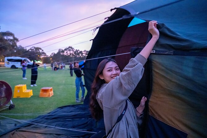 Hot Air Balloon Flights over Melbourne City (optional breakfast) - Landing and the balloon pack-up