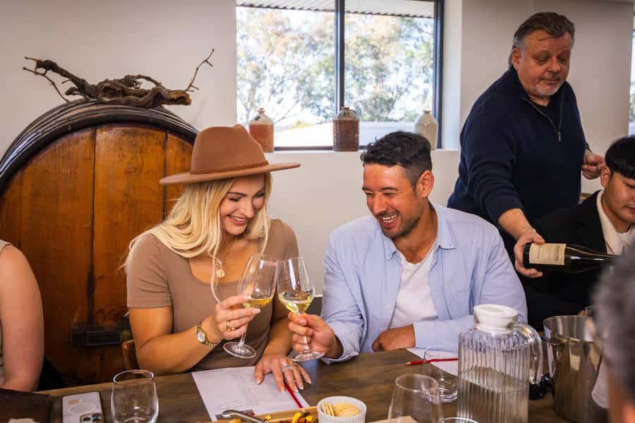 Hunter Valley: Wine Tour with 2-Course Lunch, Choc & Cheese - Audrey Wilkinson and the first Hunter Valley views