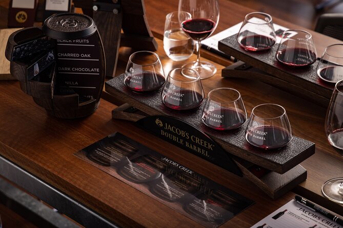 Jacob's Creek Double Barrel Experience - Timing, group size, and the Adelaide connection