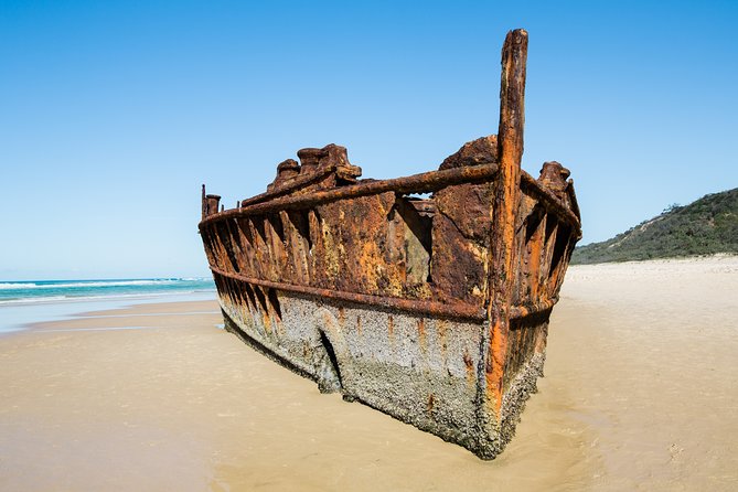 K'gari (Fraser Island) All Inclusive Day Tour - Seventy-Five Mile Beach and the Maheno