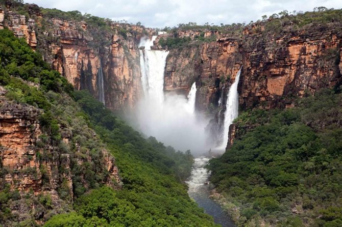 Kakadu National Park Scenic Flight &Yellow Water Cruise - Landing at Cooinda for the Yellow Water cruise