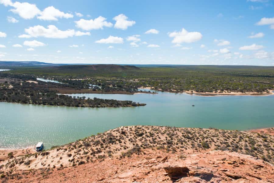 Kalbarri: Murchison River Wilderness Wildlife Cruise - Returning downriver, then heading for the ocean