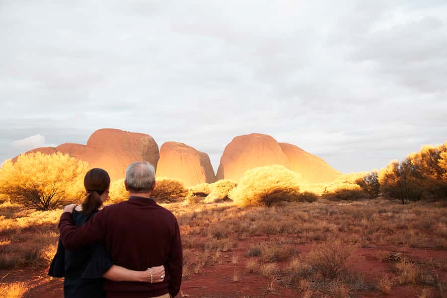 Kata Tjuṯa Sunset Tour with Sparkling Wine and Cheeseboard - How much time do you spend at Kata Tjuṯa?