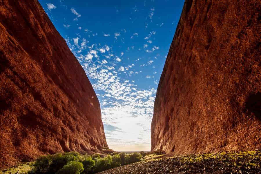 Kata Tjuṯa Sunset Tour with Sparkling Wine and Cheeseboard - The coach ride into the national park