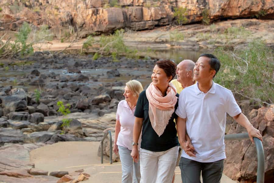 Katherine Gorge & Edith Falls Full-Day Tour from Darwin - Edith Falls and the question of swimming