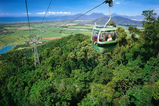 Kuranda Village, Army Duck Tour with Train and Skyrail (KDB) - Skyrail from Smithfield to Kuranda