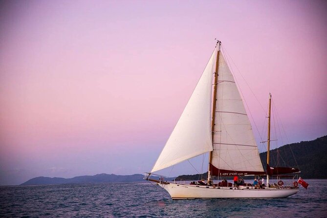 Lady Enid Sunset Sail Airlie Beach - Adults Only - The sunset is the main event