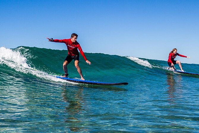 Learn to Surf at Coolangatta on the Gold Coast - Starting beside Greenmount Surf Club
