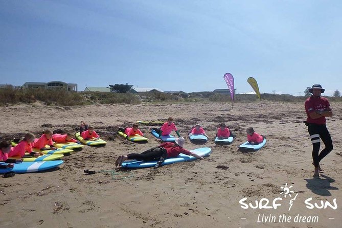 Learn to Surf at Middleton Beach - What happens during the two-hour lesson