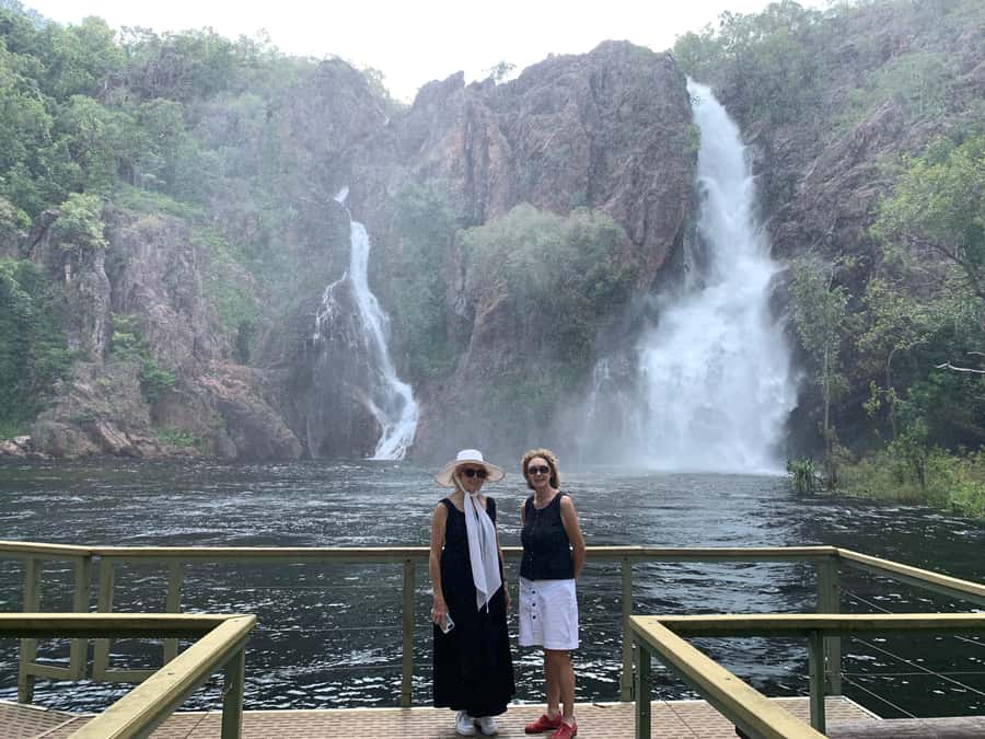 Litchfield VIP Tours, Litchfield National Park, Day Tours, - Florence Falls combines stairs, swimming, and a useful shortcut