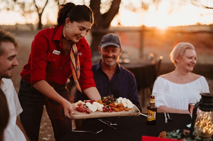 Longreach: Smithy's Outback Dinner and Show - A Longreach evening built around fire, food, and sky