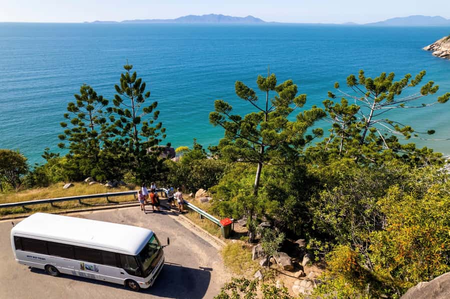 Magnetic Island: Guided Bus Tour with Morning Tea - Nelly Bay and the climb over Arcadia Hill