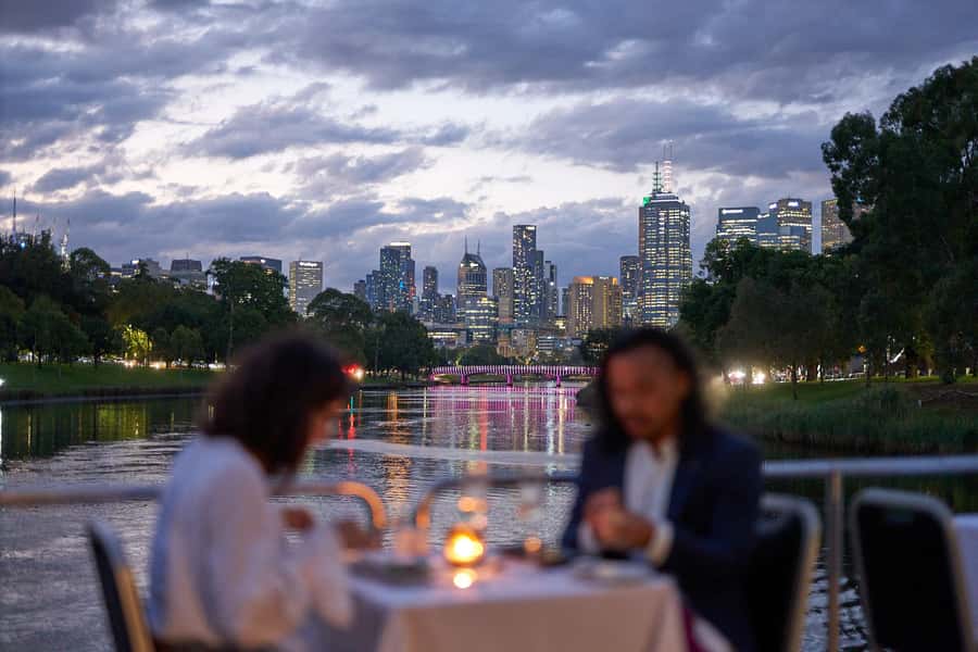 Melbourne: 4-Course Dinner Cruise with Drinks - Boarding at Southbank for a night on the Yarra