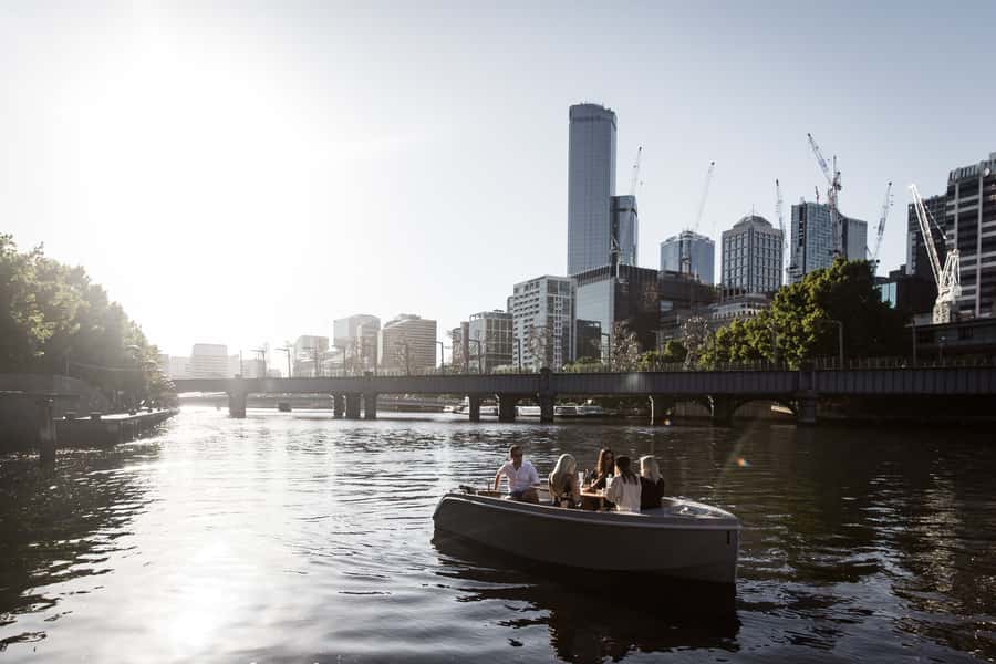 Melbourne: Electric Picnic Boat Rental on the Yarra River - A picnic boat, not a formal sightseeing cruise