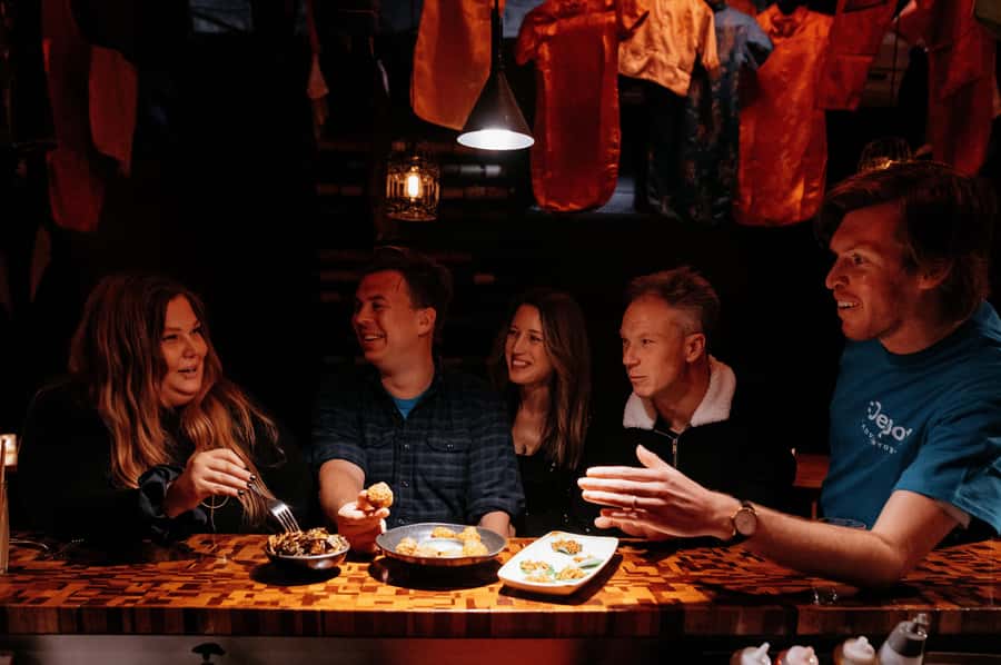 Melbourne: Guided Night-Time Food Walking Tour - Unusual food, including crocodile