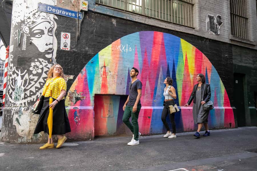 Melbourne: Original Lanes & Arcades Walk (max 8 guests only) - Entering the lanes from Federation Square